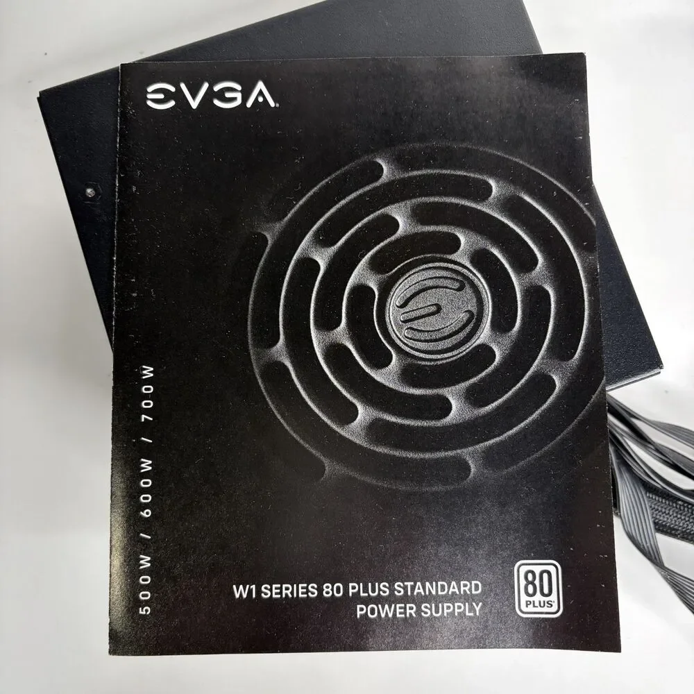 EVGA 600W 80 Plus Certified 100-W1-0600-K1 Power Supply